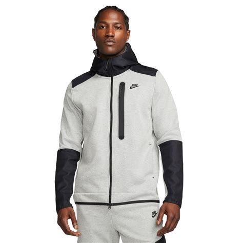 nike tech fleece heren vest grijs|tech fleece shirt.